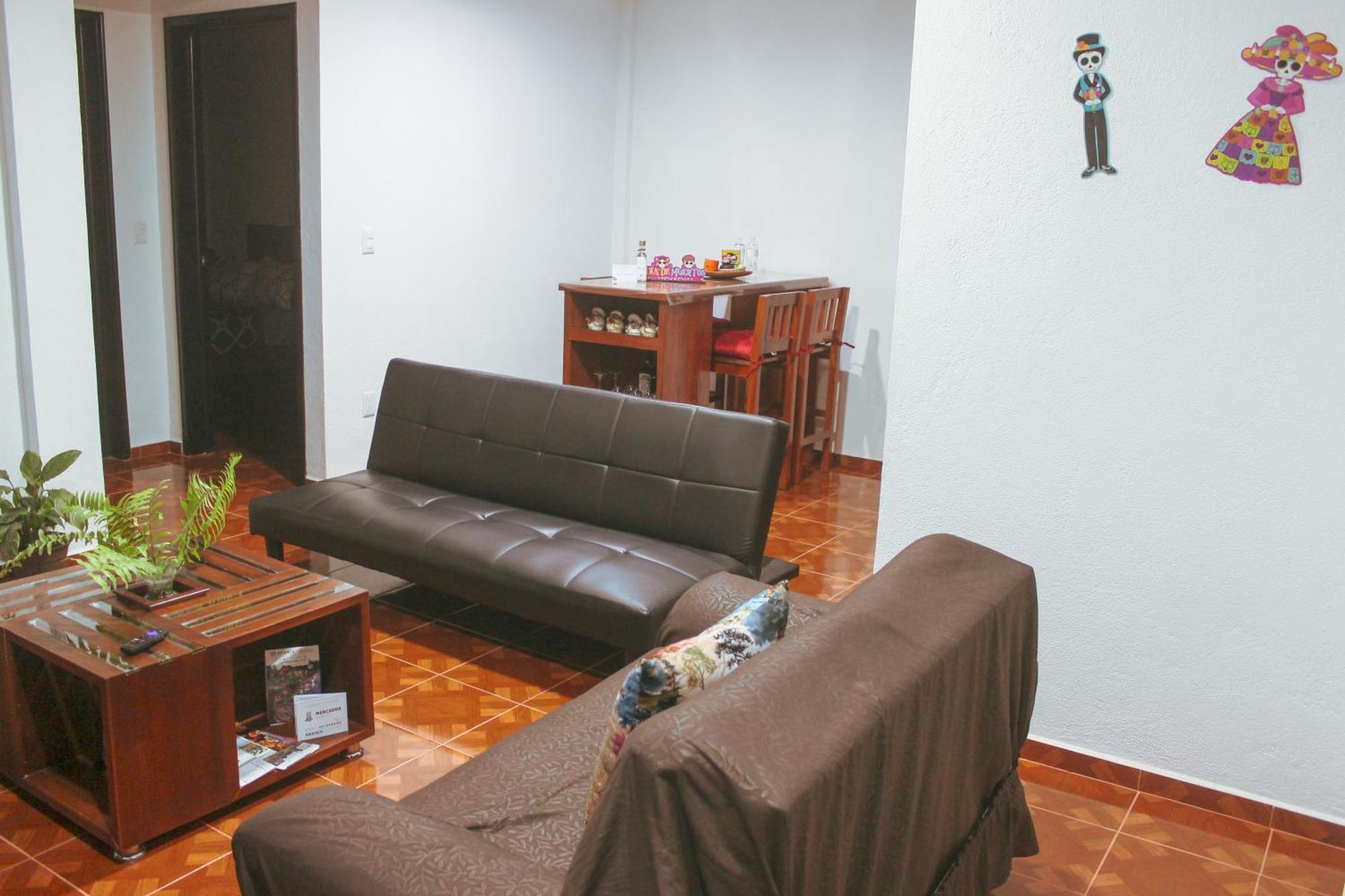 Departamentos "Garcia Lopez" Es Amplio Muy Acogedor 2 Dormitorios Y Cerca Del Auditorio Guelaguetza Oaxaca Eksteriør bilde